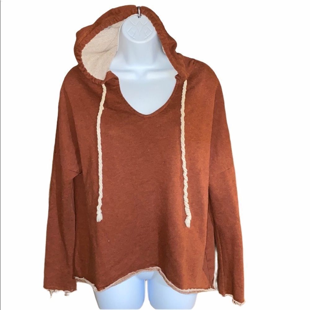 Ya Los Angeles Cropped Hoodie Size M